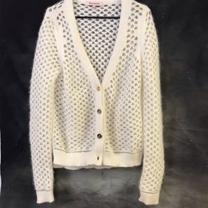 Used White Cardigan by Juicy Couture